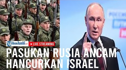 🔴Putin Ngamuk! Pasukan Rusia Ancam Musnahkan Semua Senjata Israel hingga Kirim Bantuan ke Houthi