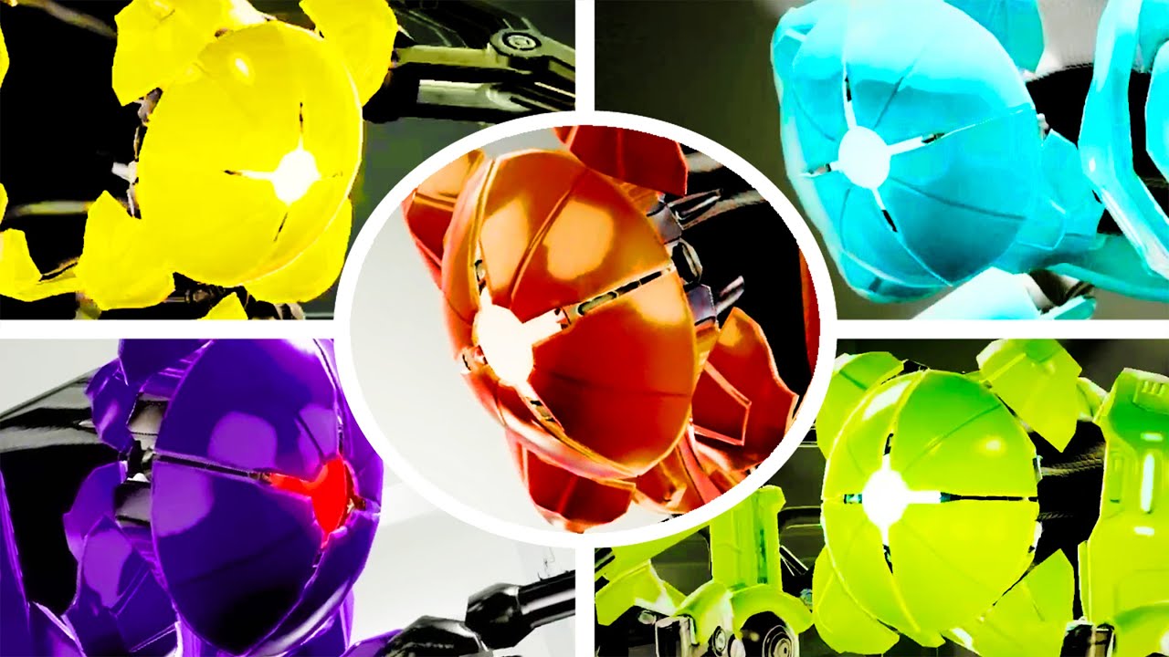 Metroid Dread - All E.M.M.I Bosses & Cutscenes