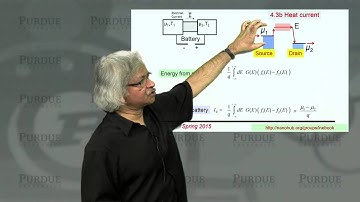 nanoHUB-U Fundamentals of Nanoelectronics A L4.3: Heat & Electricity: Heat Current