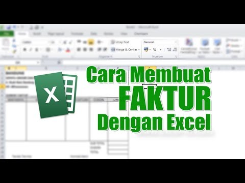 Cara Membuat Format Faktur di Excel