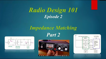 Radio Design 101 - Episode 2 - Impedance Matching - Part 2