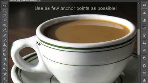 Pen Tool and Paths Panel