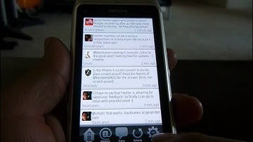 Early stages of TwimGo - free Symbian, Maemo Twitter app made using Qt