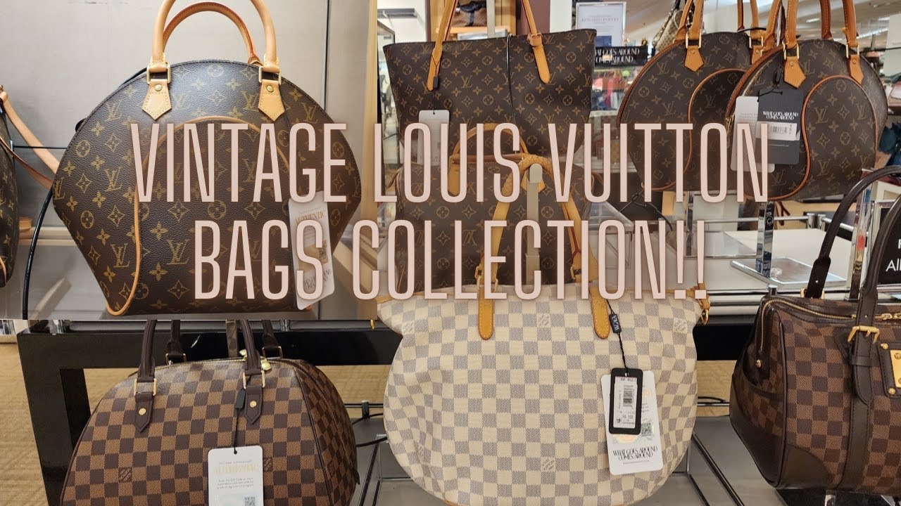 LOUIS VUITTON VINTAGE BAGS COLLECTION 🎒 #bags #louisvuitton #shopping #youtube #youtuber