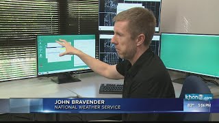 How the National Weather Service issues alerts image
