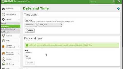 Review of the Linux Zentyal Server 5.1 Running in Hyper-V Manager in Win 10 Pro
