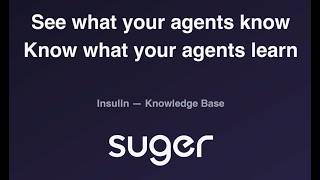 Suger AI - Knowledge Base