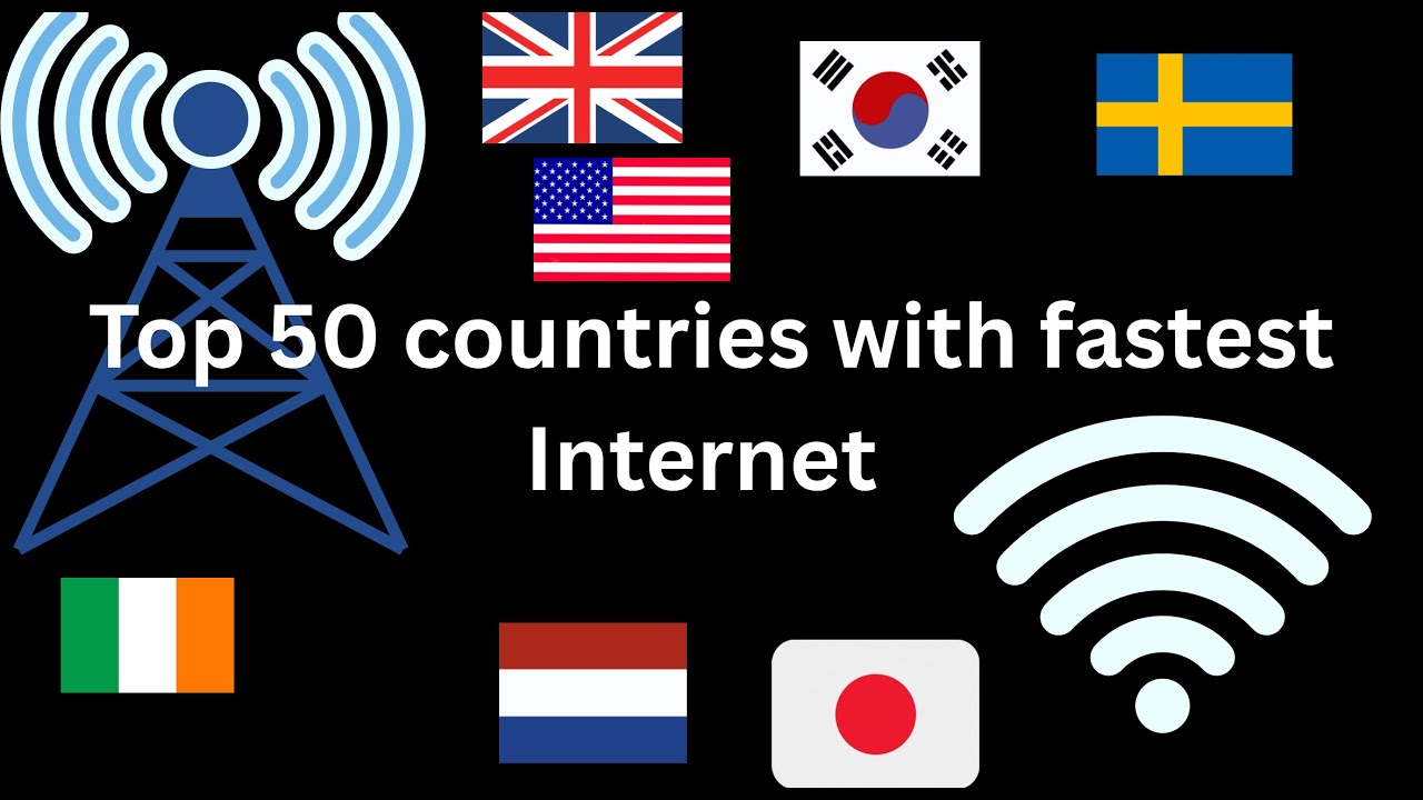 World’s Fastest Internet Countries | Average Internet Speed Comparison | Cosmic Universe