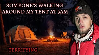 Most DANGEROUS Camping Trip - The Most Scared Ive Ever Been While Camping | Most Haunted Forest
