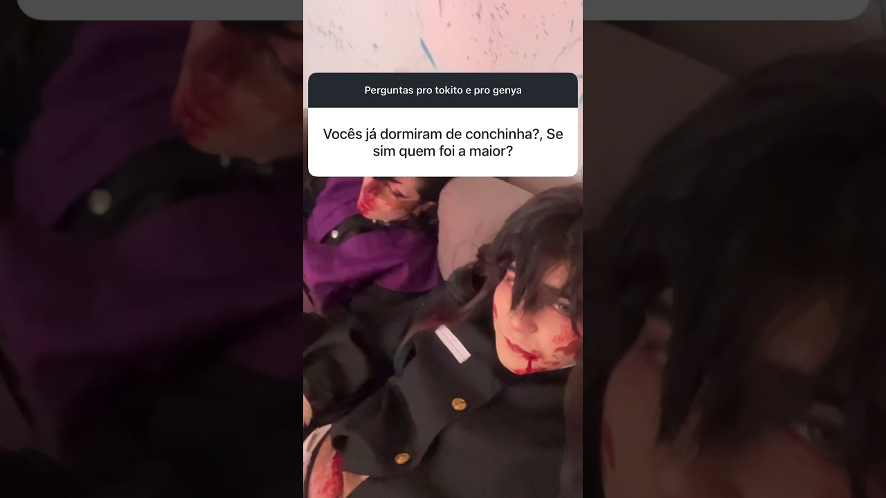 TOKITO E GENYA RESPONDEM!! #cosplay #kimetsunoyaiba @Nandalorenzine