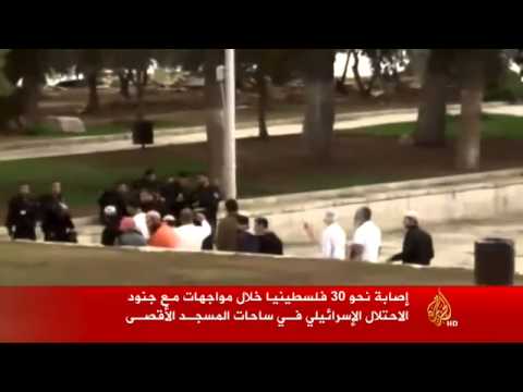 مواجهات بساحات المسجد الأقصى