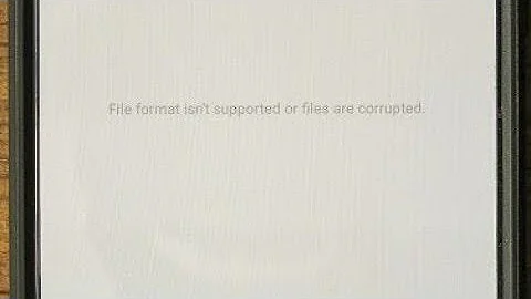 How to Solved file format isn't supported or files are corrupted gallery photos problem 2022