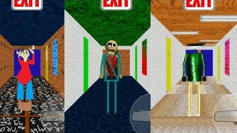 3 Android Baldi swapped basics Mod with Mod menu Baldi basics mod