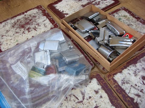 LOT OF Vintage Lighter For Spare To Repair Not Working