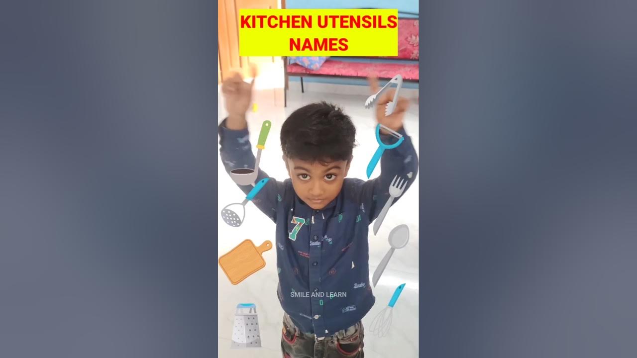 Kitchen Utensils Names New words to learn 📝Improving your English 😊🙏