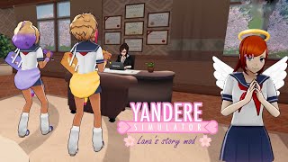 Хорошая Лана - плохая Лана в Yandere Simulator Lana's story - Хорошая концовка Ч.2