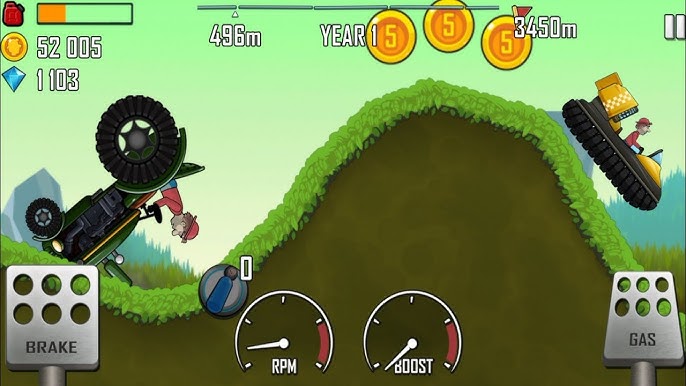 0 to 6000 GP in 3 months!? Hill Climb Racing 2 Gameplay