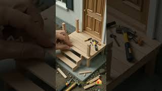 Building a Miniature DIY Farmhouse From Scratch | Satisfying Construction🏡 Timelap#MiniatureDIY
