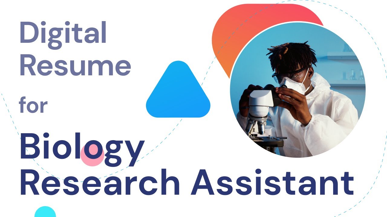 How to Write a Great Biology Resume  - The Best Resume Builder in 2023
