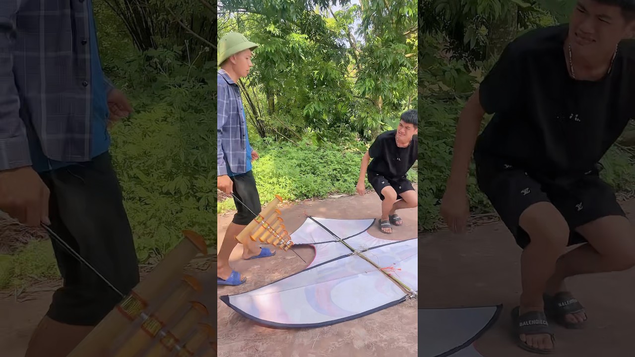 Trẻ Trâu Ngồi Trước Cổng Khóc Vì Không Có Sáo Thả#dieusao