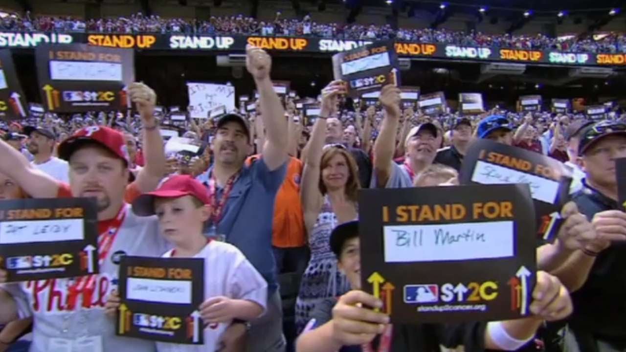 Tổng hợp hơn 60 về stand up to cancer MLB hay nhất