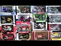 Unboxing various brands diecast model motorcycles scale 112 compilation