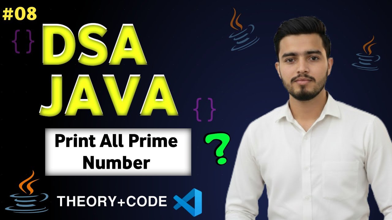 Print All Prime Numbers Till N in Java 