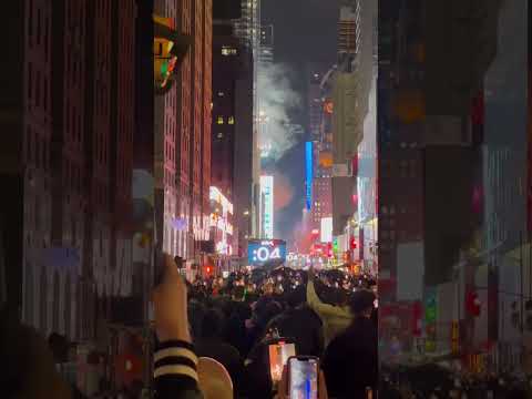 Wideo: Świętowanie sylwestra na Times Square