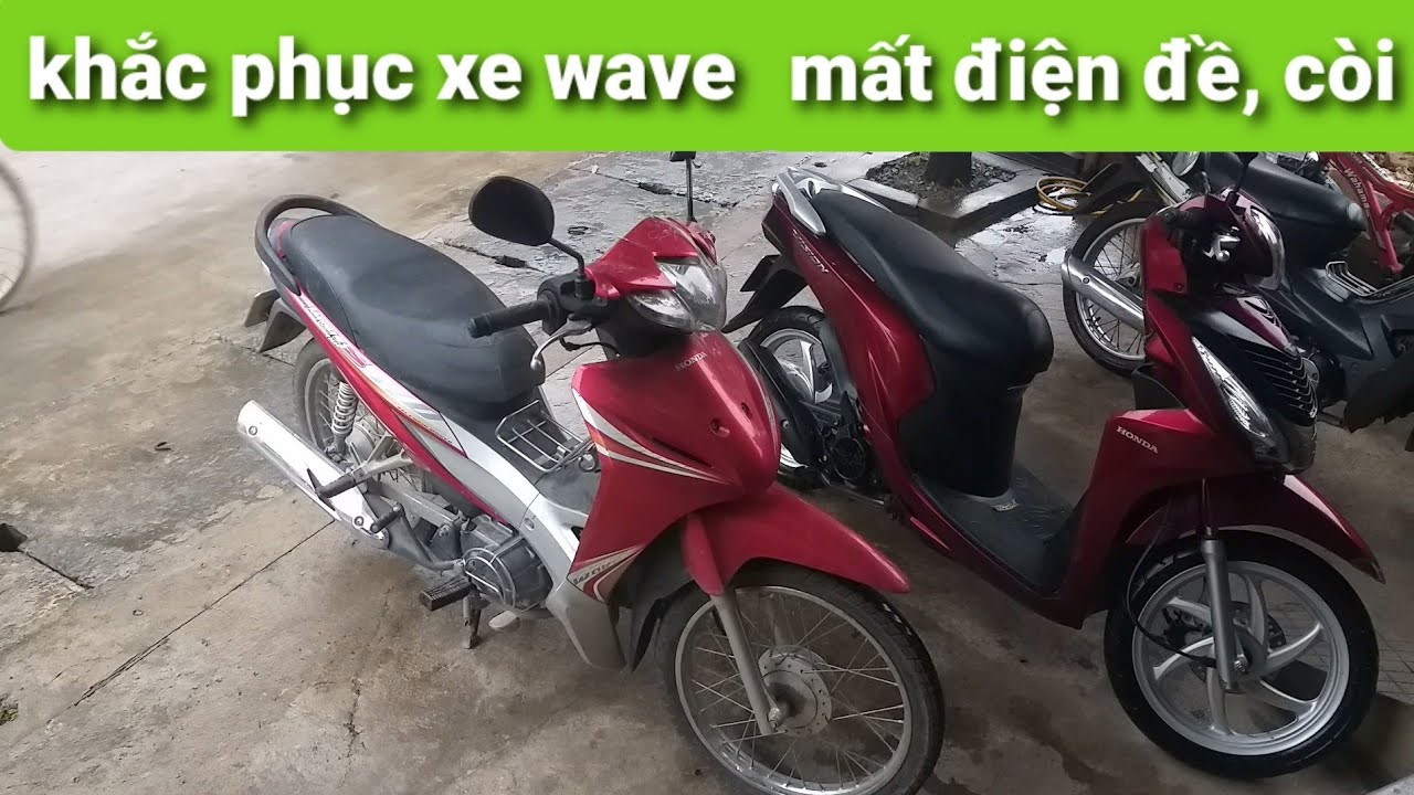 xe máy bị hỏng đường điện Xe máy bị mất điện hoàn toàn Nguyên nhân Cách sửa Thành công 100%