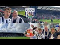 Wba vs sunderland vlog red card away limbs and three points for the black cats