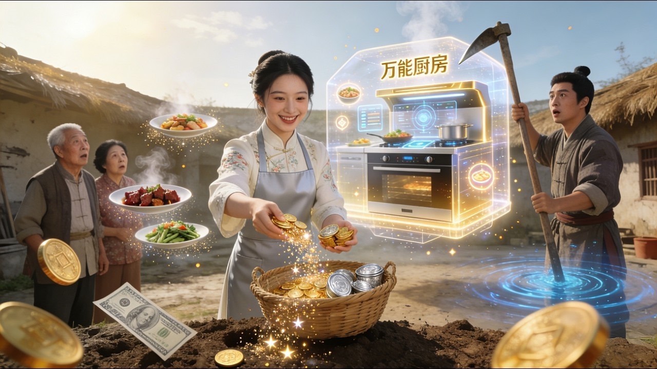 प्राचीन काल में छोड़ी गई युवती के शरीर में पुनर्जन्म—सिस्टम जागा और उसने परिवार को अकाल से बचाया