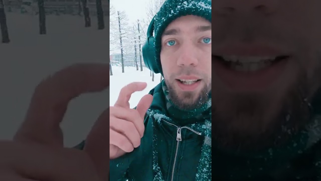 RUKAVICE za FOTKANJE, po snegu! | @JohnWolfrik #shorts