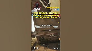 spawn peek blocking is great #shorts #rainbowsixsiege