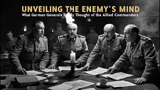 What German Generals REALLY Thought of Allied Commanders