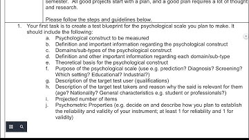 Scale Development Project explainer video