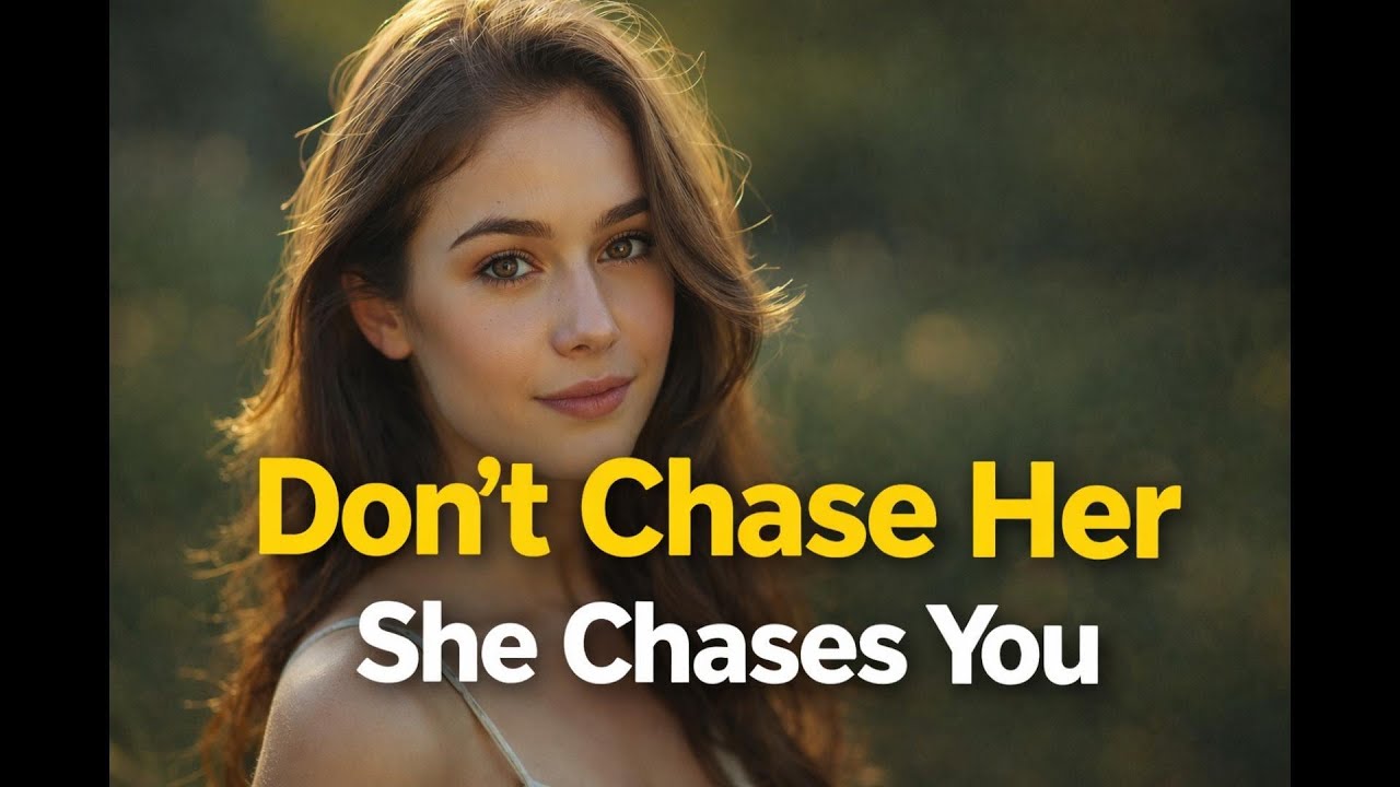 Don’t Chase Her, Then She Will Chase You