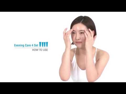 Atomy Evening Care 4set 艾多美 肌膚保養四件組使用方法 (英文版 - YouTube