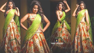Actress Deepthi Sunaina Latest Hot Photoshoot Today Updates