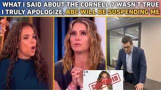 Information Sunny Hostin Makes BIG ANNOUNCEMENT After CAUGHT LYING About Cornell 7 Case Guide