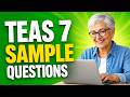 TEAS 7 Sample Questions #nursingentranceexam #maths