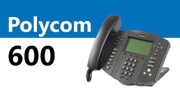 The Polycom SoundPoint 600 IP Phone - Product Overview