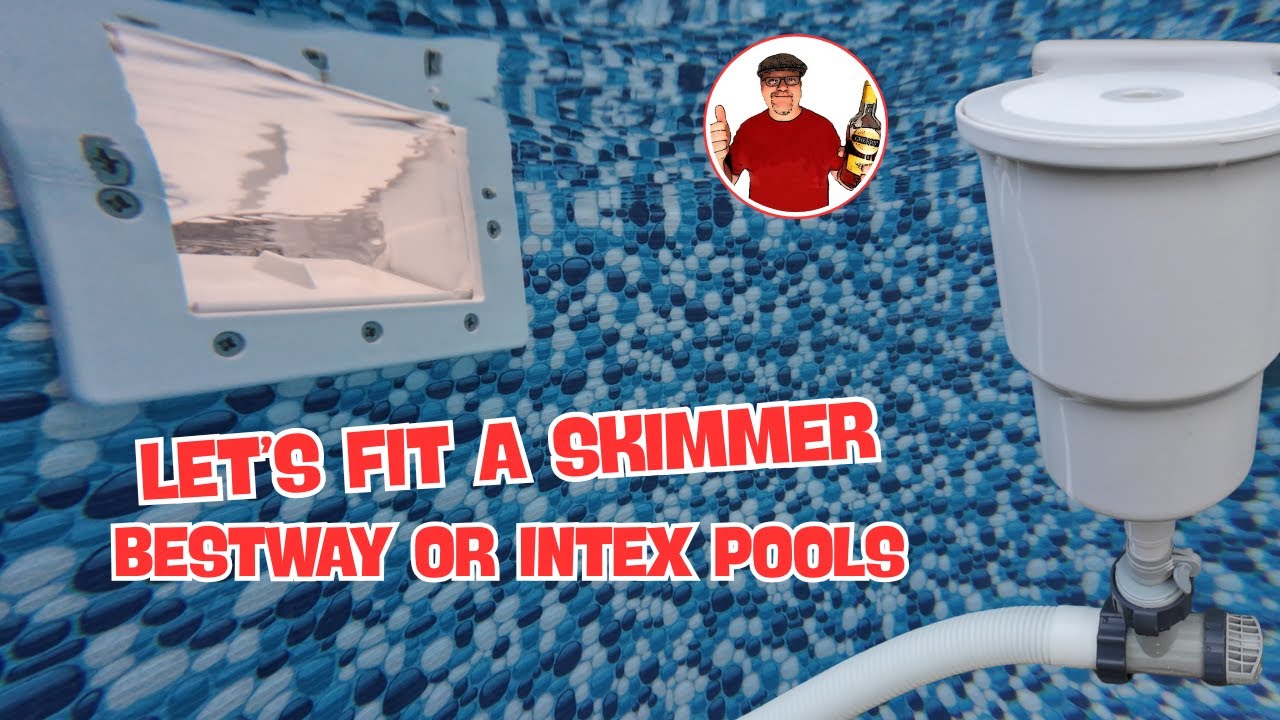 How To Install Pool Skimmer - For Above Ground Pools - Best Upgrade ...