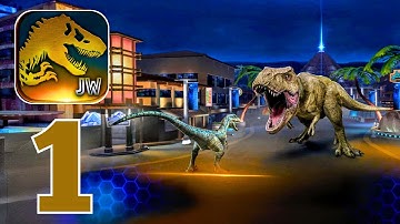 Jurassic World: The Game - Gameplay Walkthrough Part 1 - Trailer & Tutorial (iOS, Android)