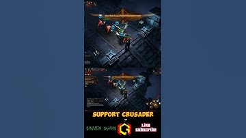 Diablo Immortal Crusader Vault Build: The Triple "C" #shorts