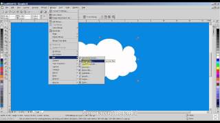 How to Draw a Cloud in CorelDraw all Version