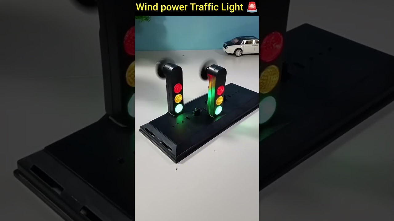 😲 Wind power Traffic Light 🚨