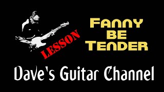 LESSON - Fanny Be Tender by Bee Gees