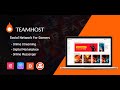 Teamhost gaming theme  demo content installation