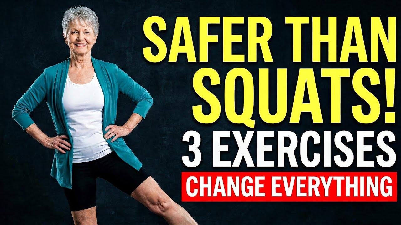 Прекратите делать приседания после 60 | Попробуйте эти безопасные упражнения для ног для пожилых ...