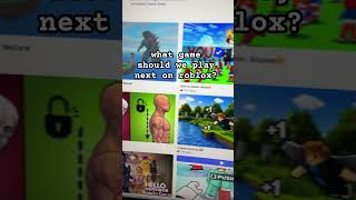 what game should we play next on roblox? #gaming #games #robloxgamer #robloxpc #robloxitems #robloxx